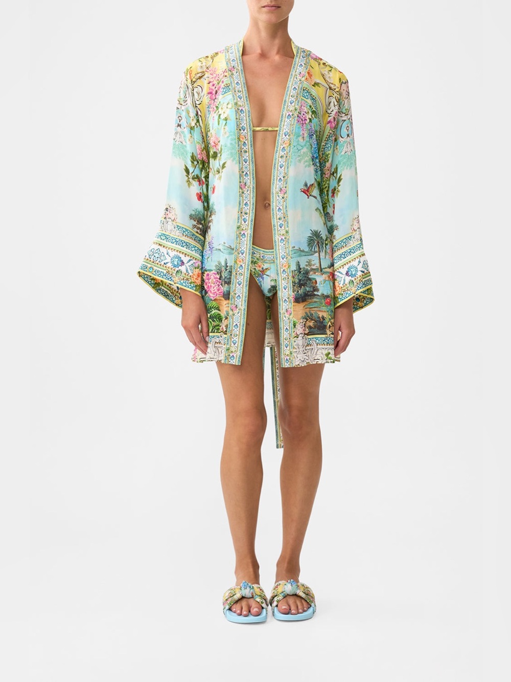 Camilla Short Kimono Wrap Tales Of Topkapi Palace - Picture 4 of 10